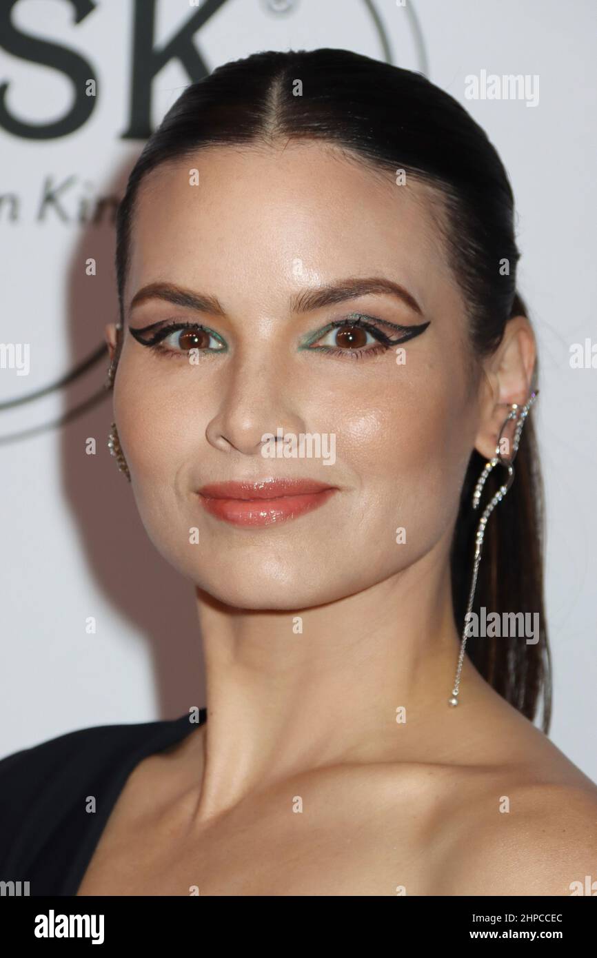 Katrina Law 02/19/2022 l'annuale 9th Make-Up Artists and Hair stylists Guild Awards si tiene al Beverly Hilton di Beverly Hills, CA. Foto di I. Hasegawa / HNW/ PictureLux Foto Stock