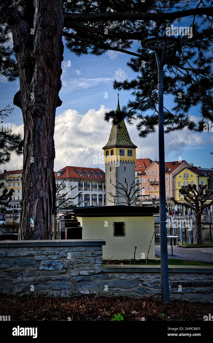 Lindau Friedrichshafen Bodensee Foto Stock