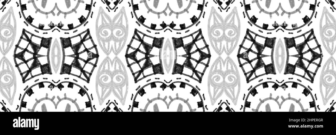 Motivo a mosaico retrò. Sfondo etnico geometrico astratto. Foto Stock