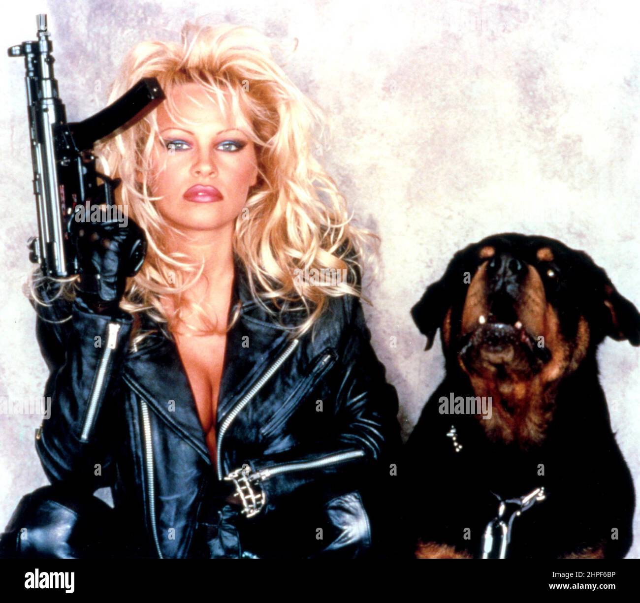 PAMELA ANDERSON in FILO METALLICO (1996), diretto DA DAVID HOGAN. Credit: Polygram Filmed Entertainment / Album Foto Stock