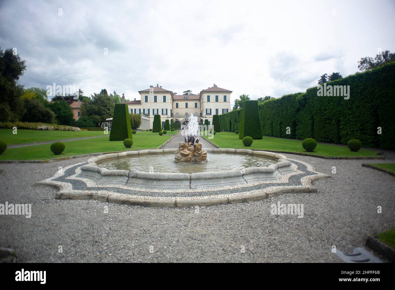 Italia, Lombardia, Varese, Biumo superiore, Villa Menafoglio Litta Panza, fai Property (Fondo ambiente Italiano) Foto Stock