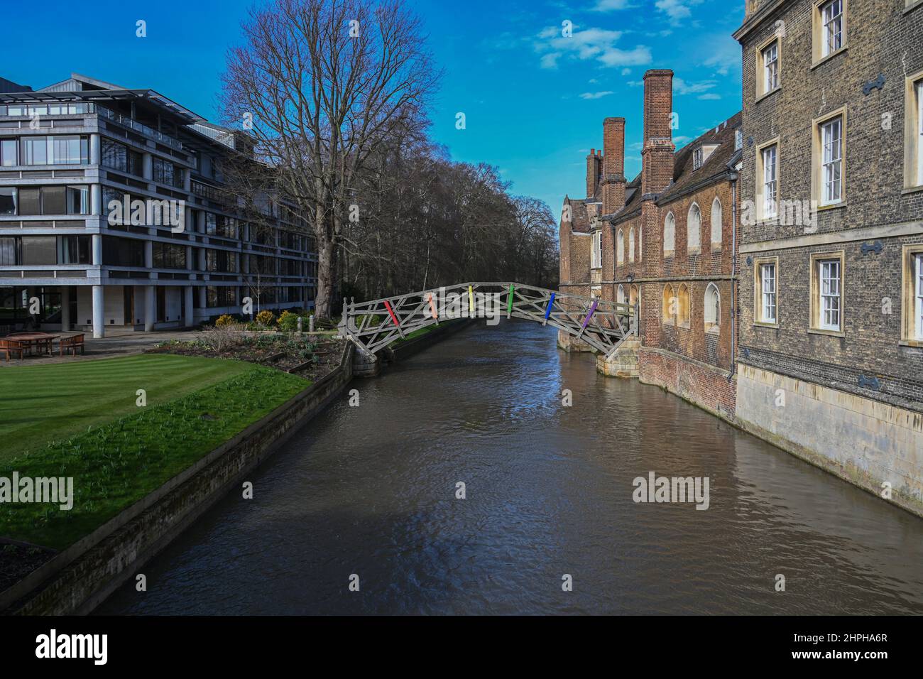 Ponte di matematica, Cambridge Foto Stock