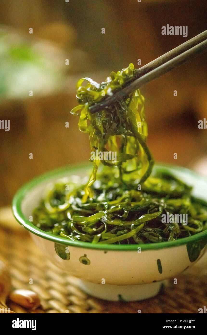 Kelp seta Foto Stock