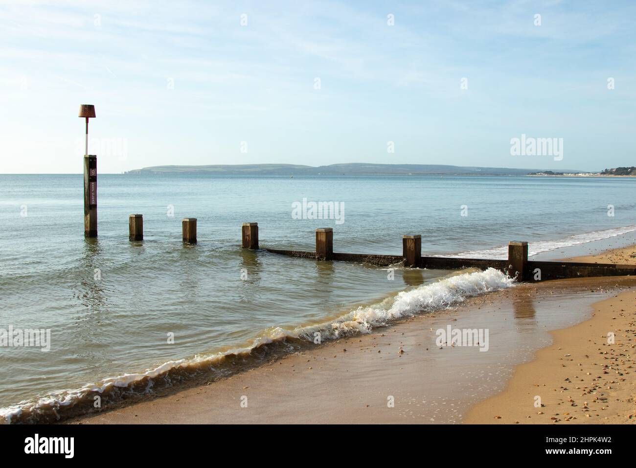 Bournemouth Beach, Dorset, Inghilterra Regno Unito Foto Stock