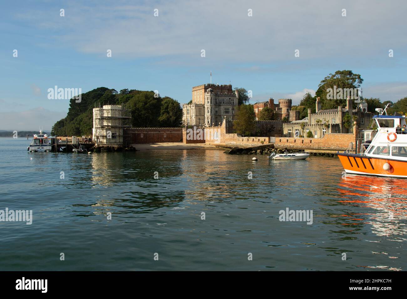 Brownsea Island, Poole Harbour, Dorset, Inghilterra, Regno Unito Foto Stock