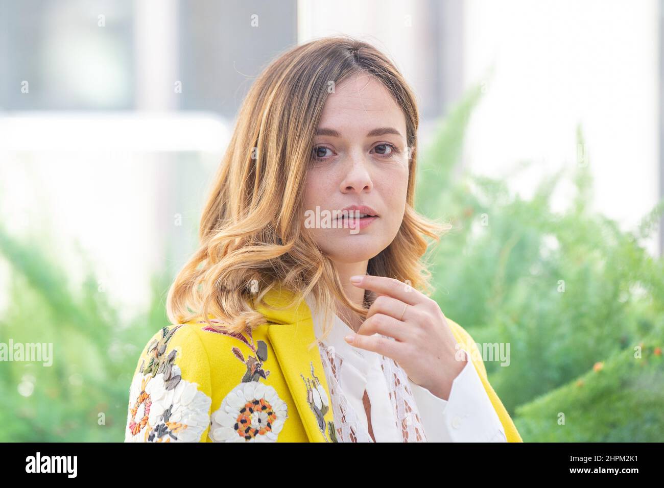 22 febbraio 2022, Roma, Italia: Valeria Bilello partecipa alla fotocall del film ''l'ombra del giorno'' di Roma (Credit Image: © Matteo Nardone/Pacific Press via ZUMA Press Wire) Foto Stock