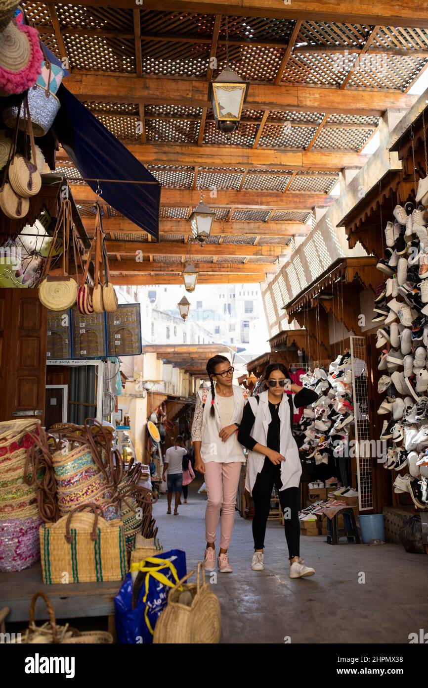 Medina di Fez - Marocco. Foto Stock