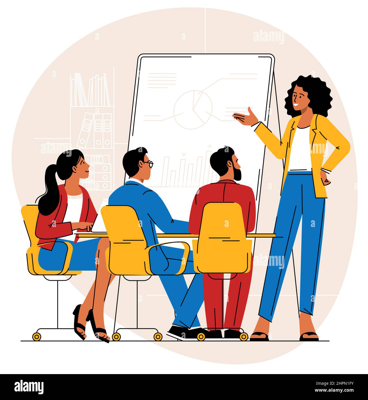 Business il concetto di istruzione Illustrazione Vettoriale