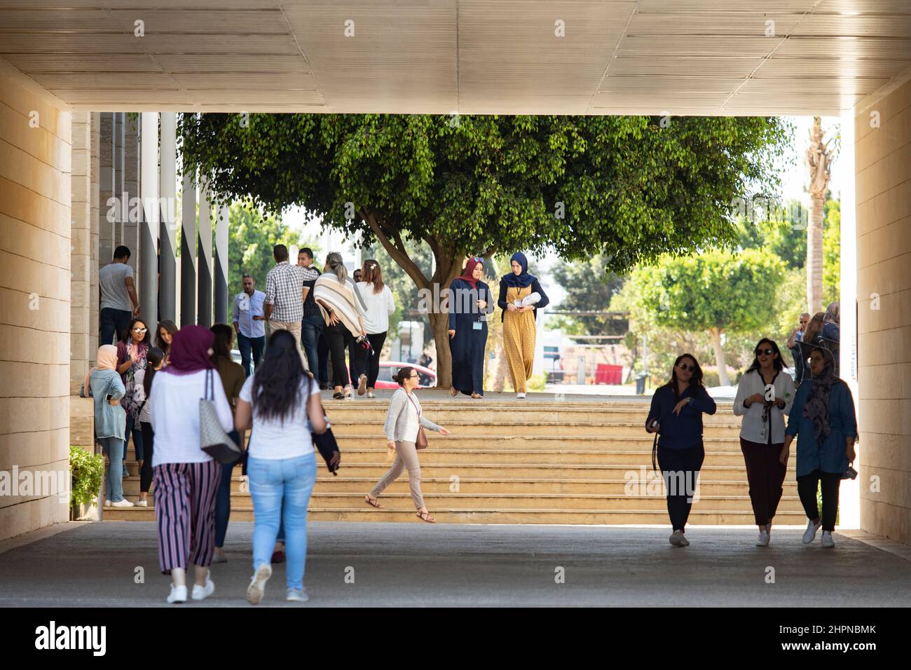 Technopolis Rabat è un centro scientifico e tecnologico al di fuori di Rabat, Marocco, Nord Africa Foto Stock