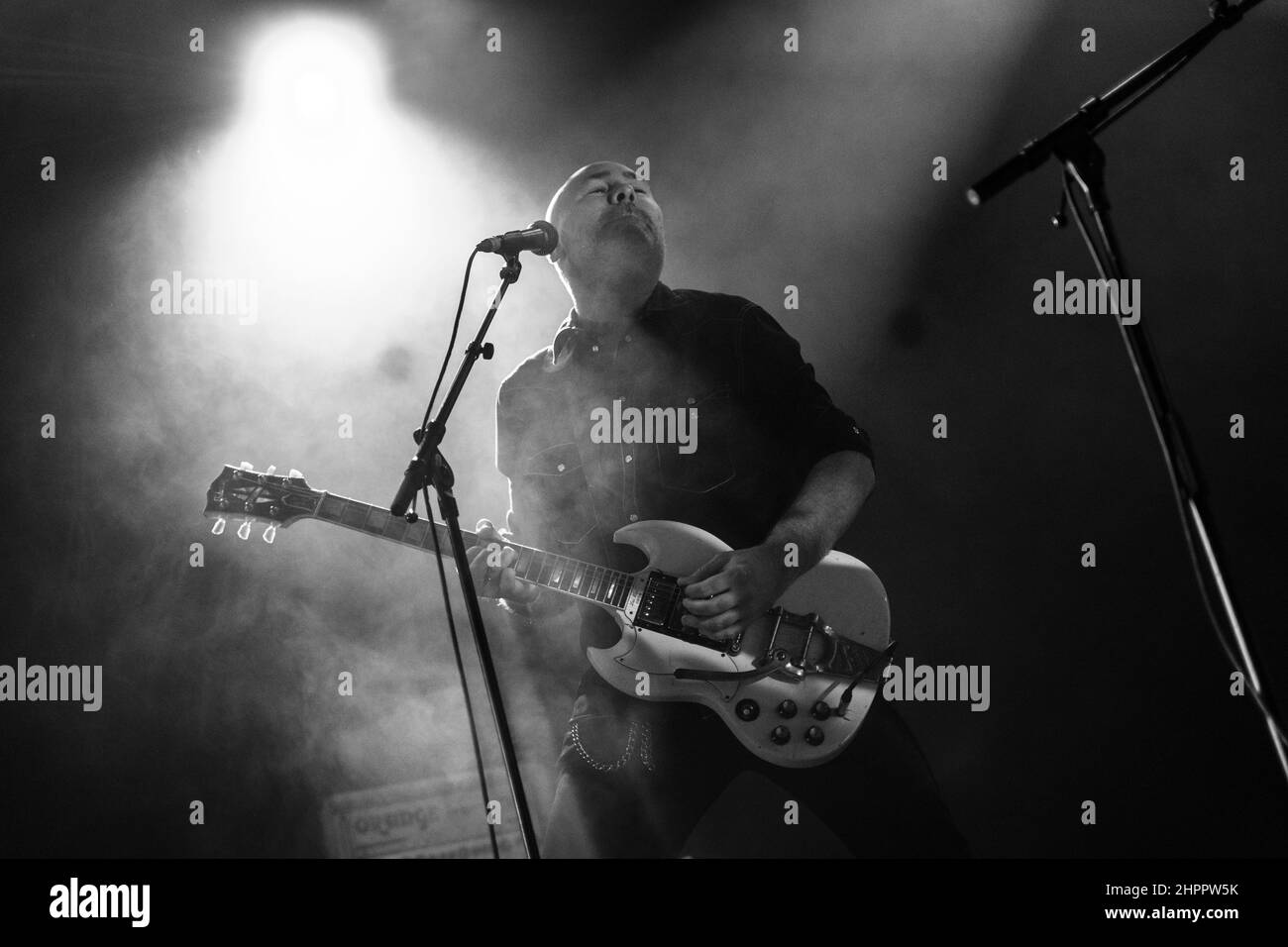 Bergen, Norvegia. 19th, Ferbricario 2022. La band norvegese di rock pesante Spidergawd suona un concerto dal vivo presso la USF Verftet di Bergen. (Photo credit: Gonzales Photo - Jarle H. Moe). Foto Stock