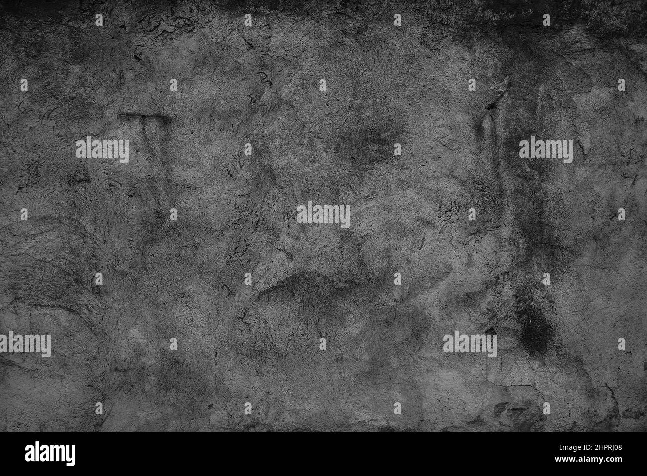 Parete grunge per disegno e sfondo. Sfondo in cemento ruvido ruvido e ruvido. Foto Stock