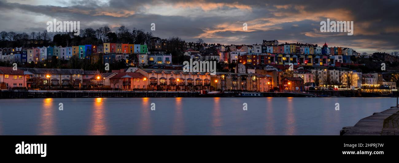 Bristol Waterfront Foto Stock