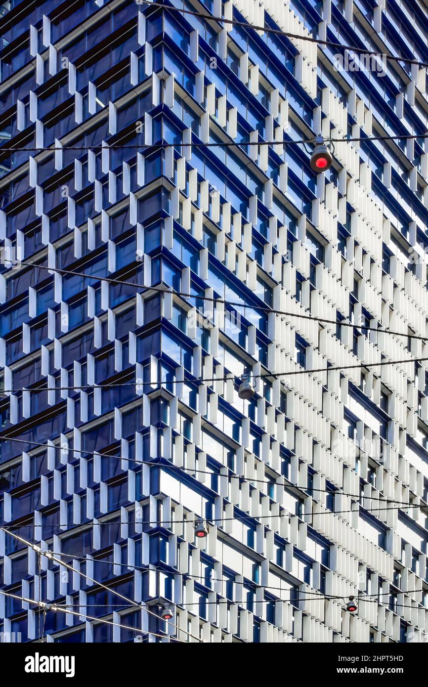 Melbourne, Victoria, Australia - Centro Greco per la Cultura Contemporanea / sviluppo misto di Bruce Henderson Architects Foto Stock