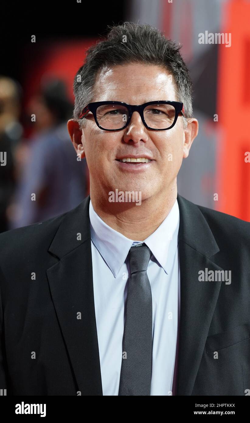 Dylan Clark partecipa allo speciale screening del Batman presso BFI IMAX Waterloo, nel centro di Londra. Foto Stock