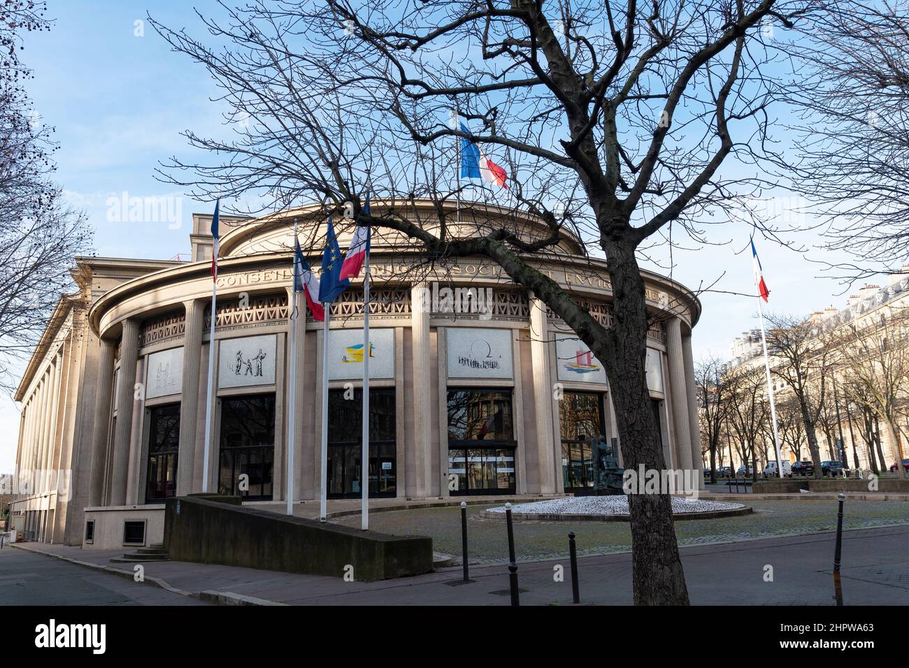 Consiglio economico, sociale e ambientale, CESE-ESEC, Parigi Foto Stock
