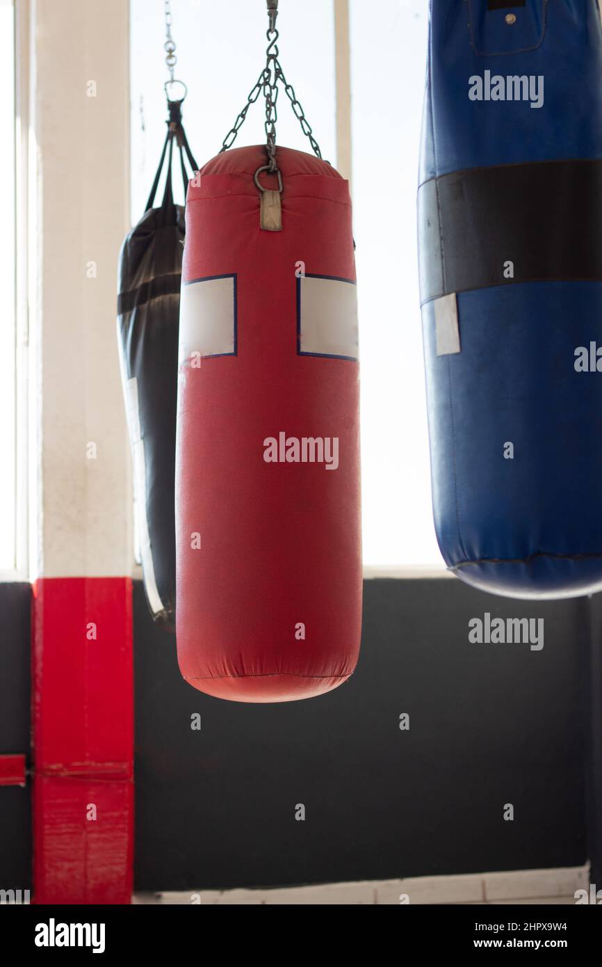 Punching Bag A Pera In PU – Sacco Da Boxe Appeso Per Allenamento Professionale