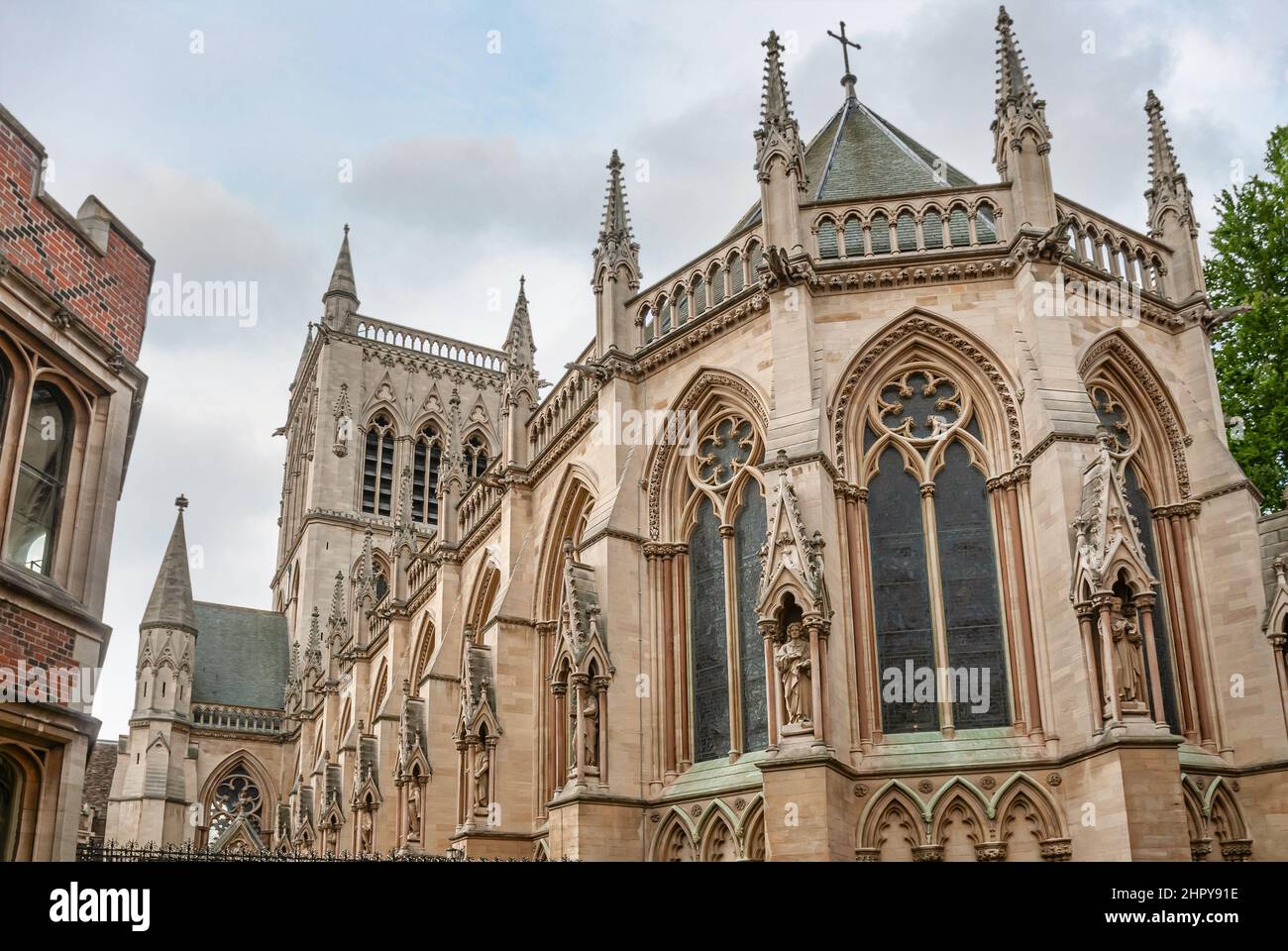 St.Johns College presso la University City Cambridge, Inghilterra Foto Stock