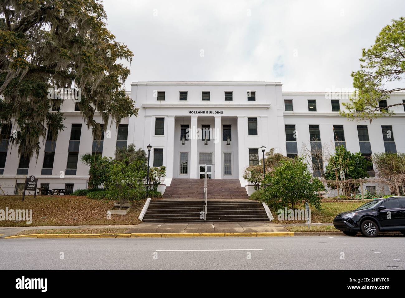 Tallahassee, FL, USA - 18 febbraio 2022: Foto dell'Holland Building Downtown Tallahassee FL Foto Stock