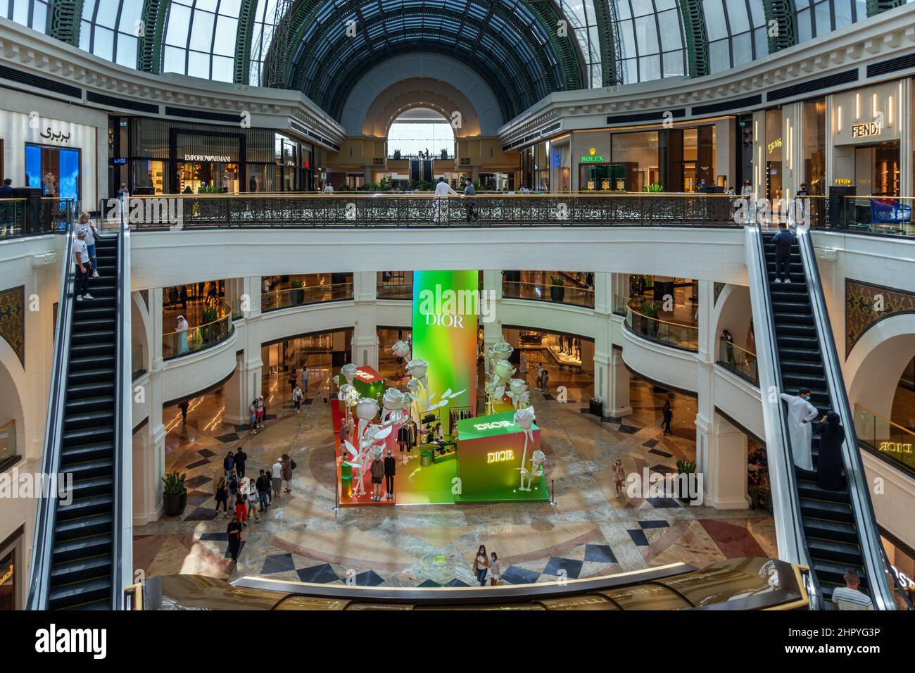 Il Mall of Emirates, Dubai Foto Stock