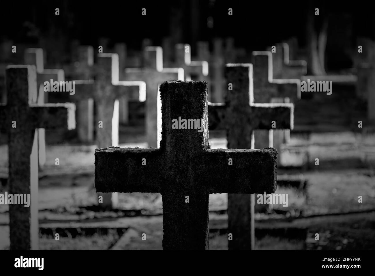 Simbolo del cimitero immagini e fotografie stock ad alta risoluzione