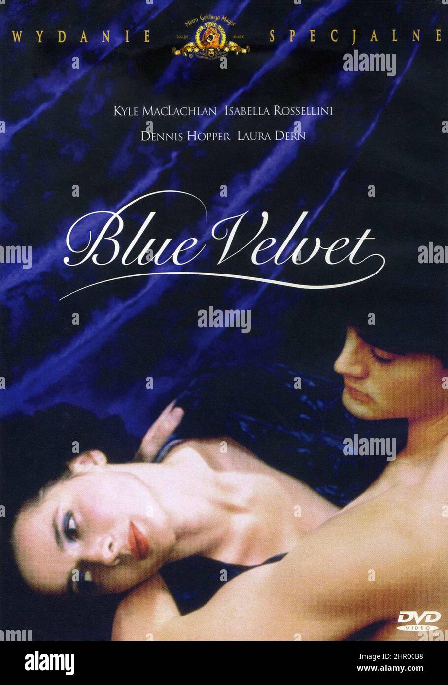 Copertina DVD. "Velluto blu". David Lynch. Foto Stock