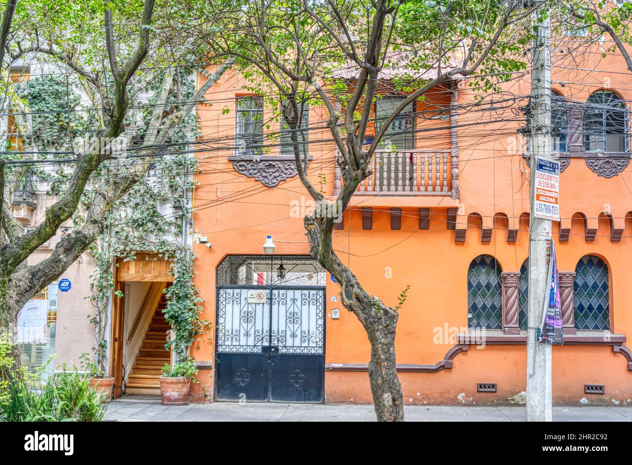 Colonia Condesa, Messico Foto Stock