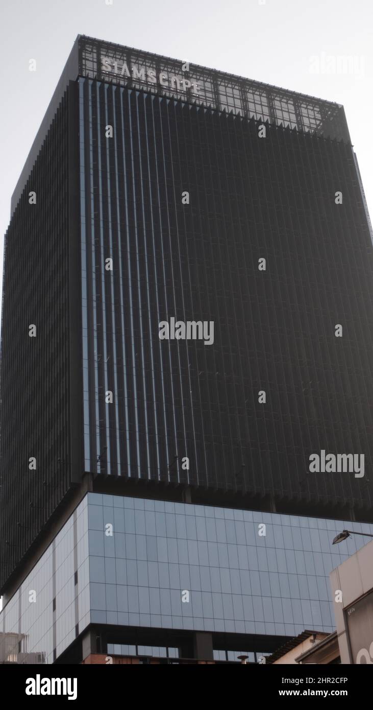Flat Top Siam Scape Building Bangkok Tailandia Foto Stock