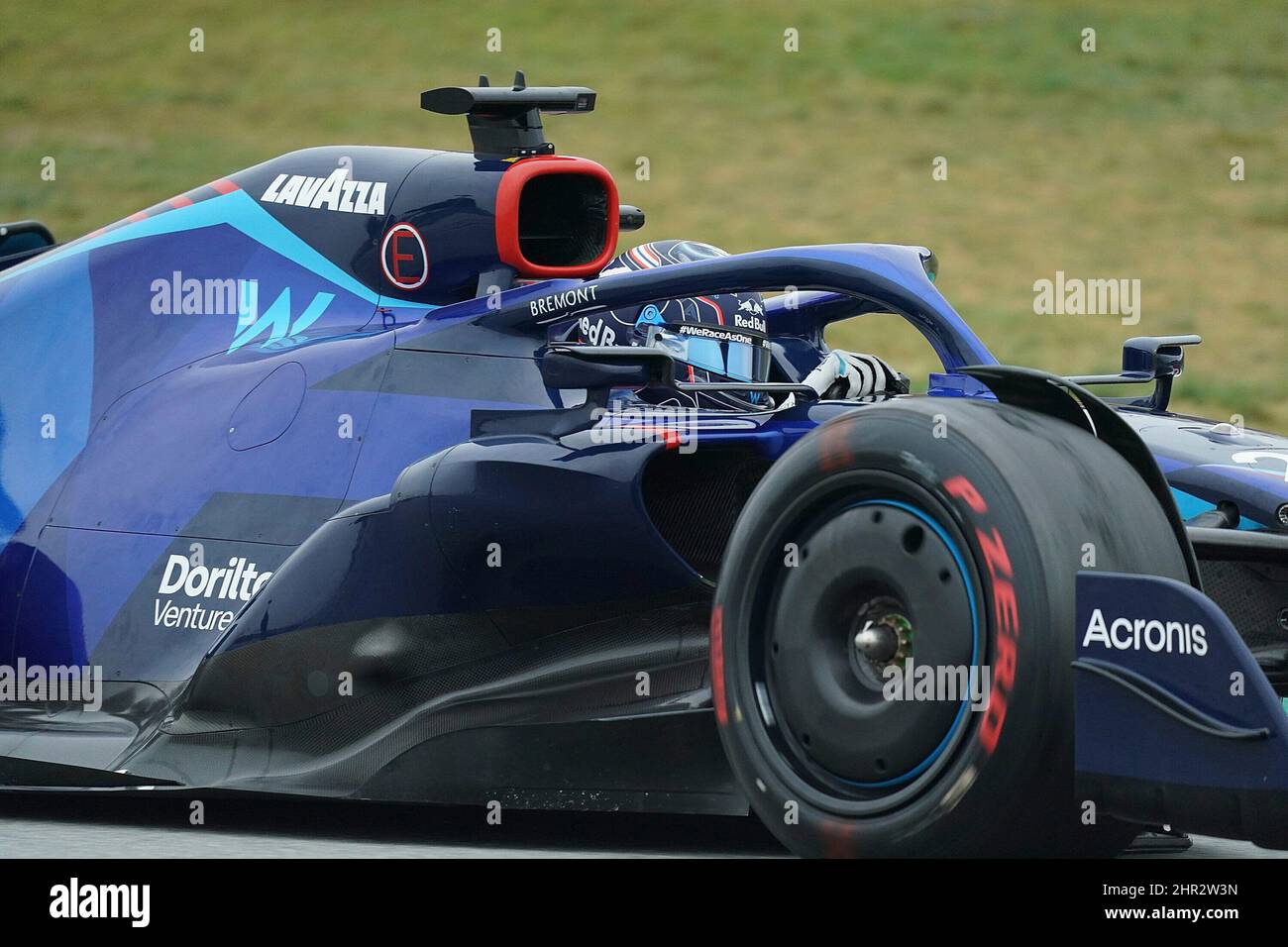 25th febbraio 2022, Circuit de Catalunya, Barcellona, Formula 1 test drive 2022 a Barcellona, nella foto Alexander Albon (GBR), Williams Racing Foto Stock