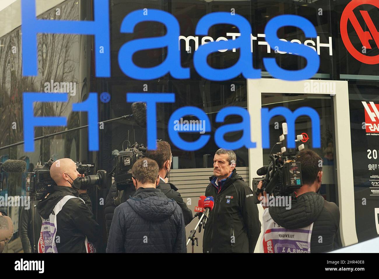 25th febbraio 2022, Circuit de Catalunya, Barcellona, Formula 1 test drive 2022 a Barcellona, nella foto Foto Stock