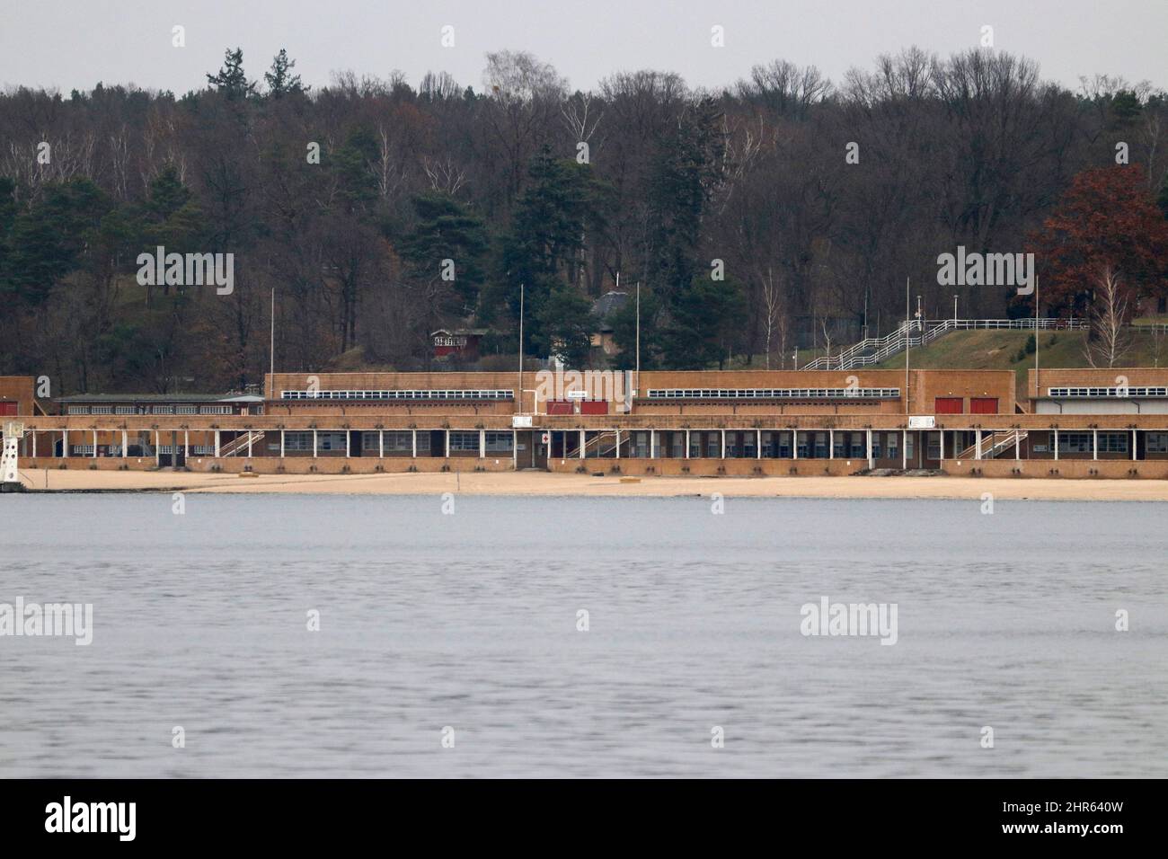 Impressionen: Strandbad Wannsee, Berlin-Wannsee (nur fuer redaktionelle Verwendung. Keine Werbung. Referenzdatenbank: http://www.360-berlin.de. © Jens Foto Stock