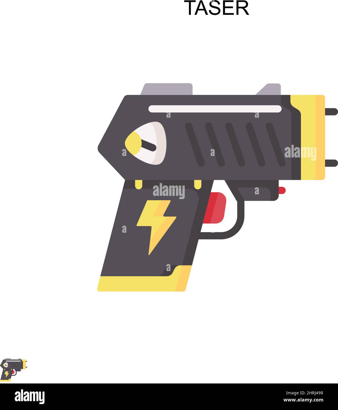 Icona del vettore gomma semplice. Modello di disegno del simbolo di illustrazione per l'elemento dell'interfaccia utente mobile Web. Illustrazione Vettoriale
