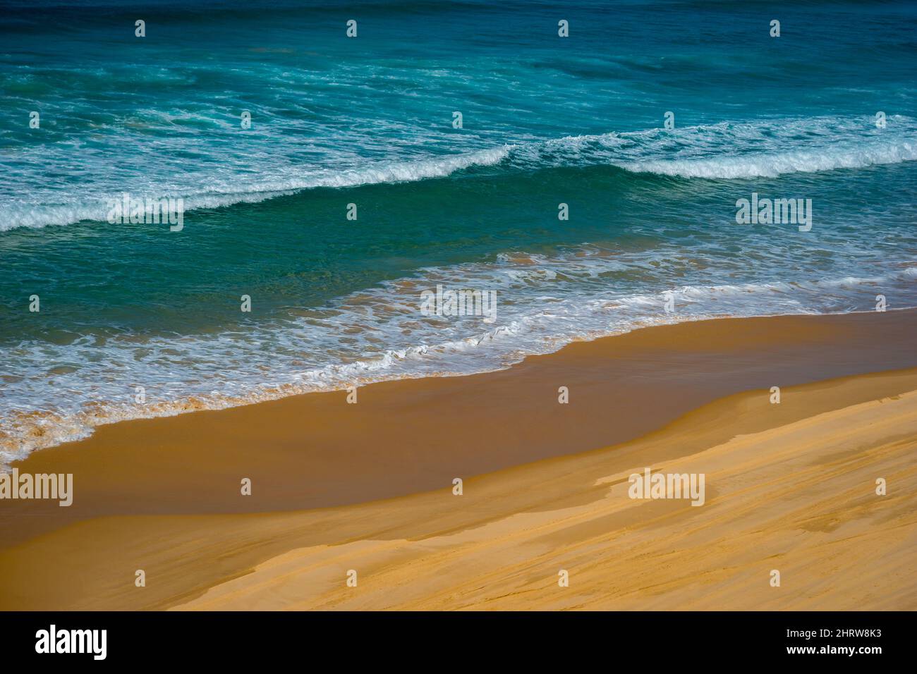 75 Mile Beach, Fraser Island, QLD, Australia Foto Stock