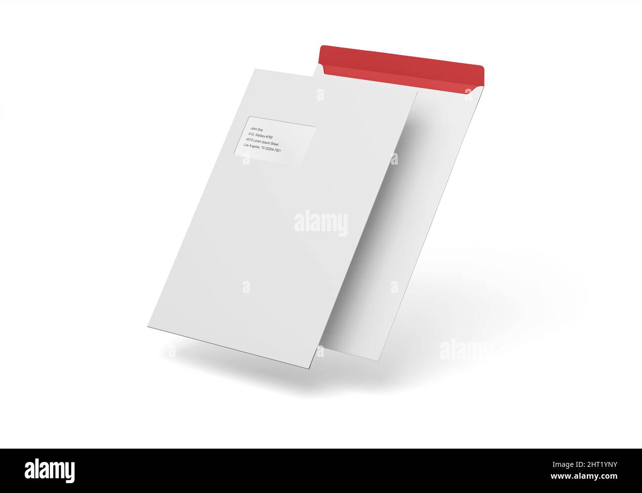 Busta C4 Mockup 3D rendering Foto Stock