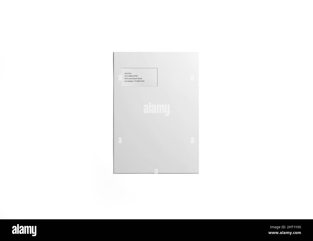 Busta C4 Mockup 3D rendering Foto Stock