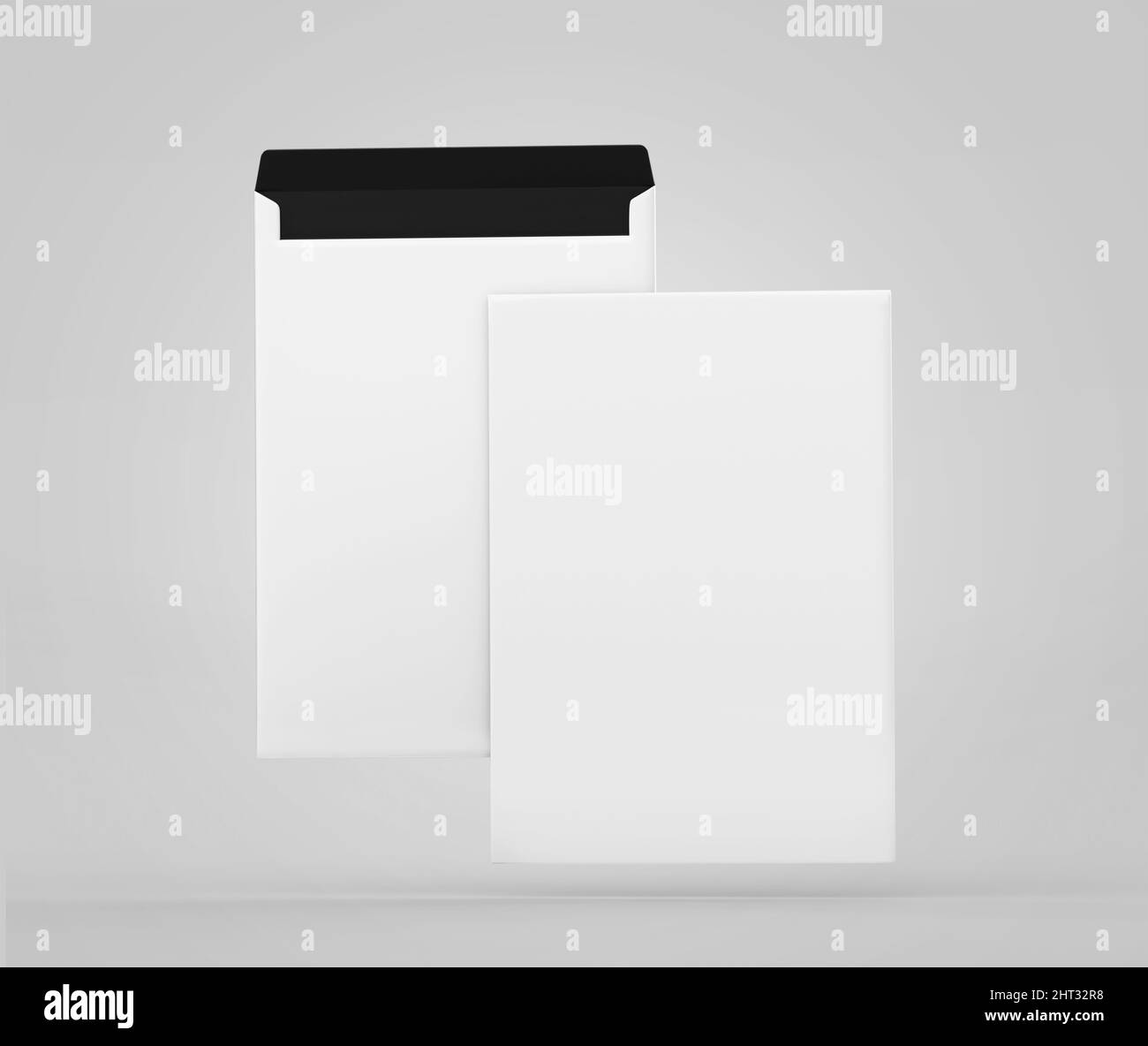 Busta C4 Mockup 3D rendering Foto Stock