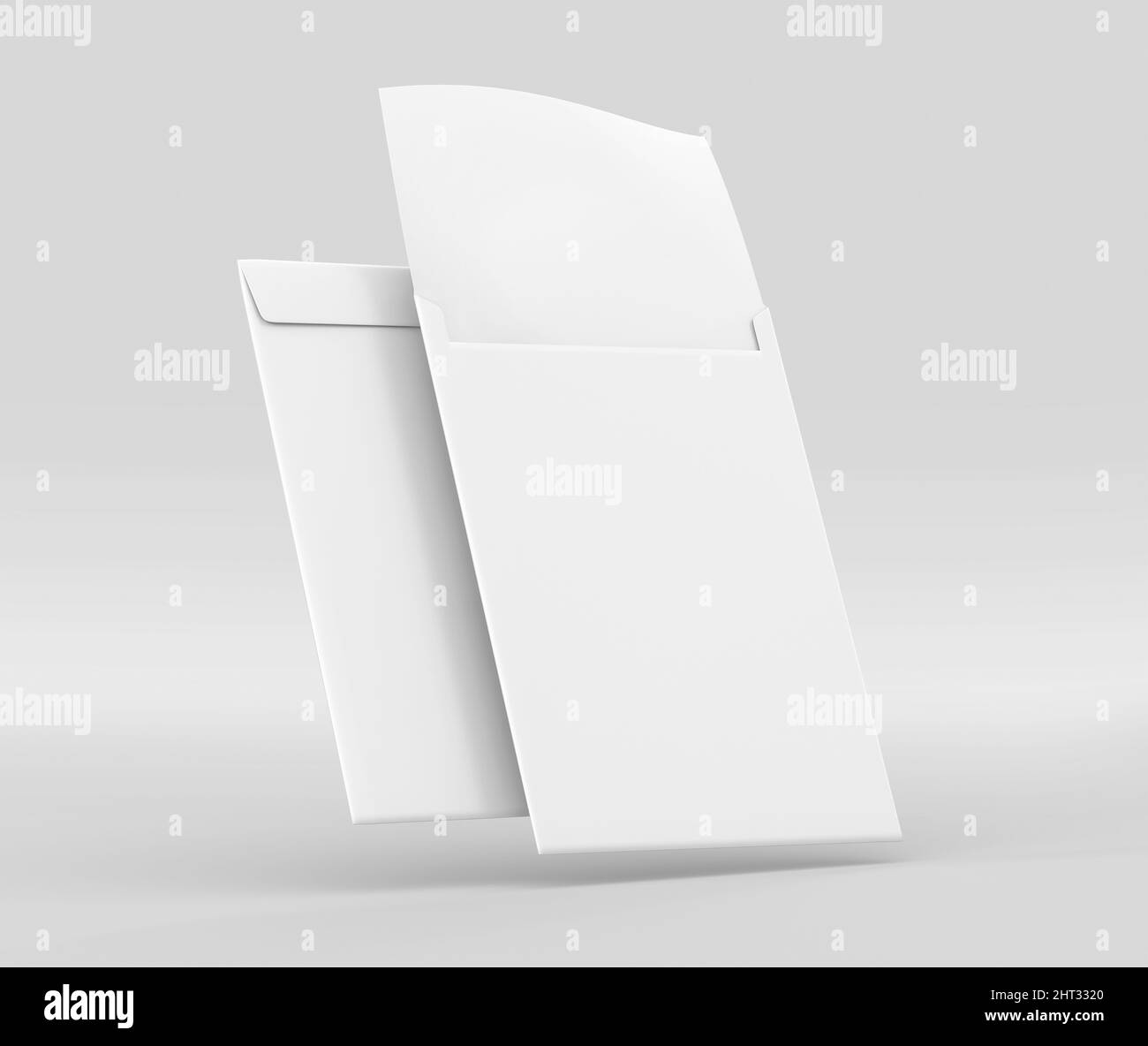 Busta C4 Mockup 3D rendering Foto Stock