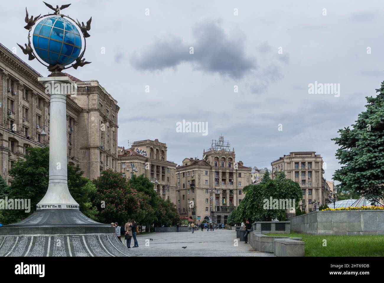 Piazza dell'indipendenza di maidan nezalezhnosti immagini e fotografie