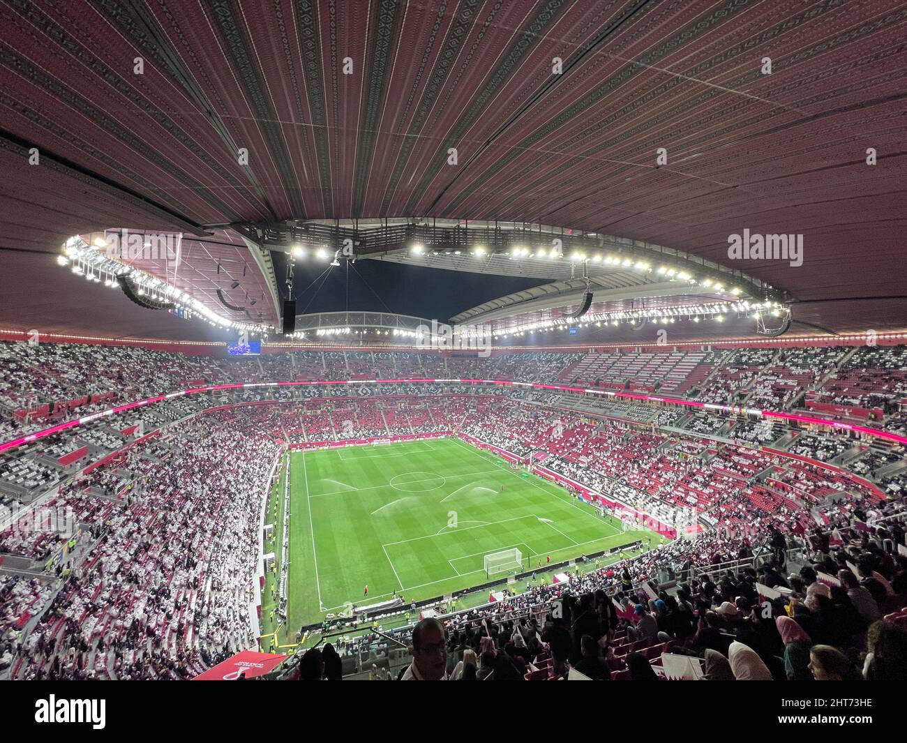 Al Bait Stadium al khor ospiterà la Coppa del mondo FIFA Qatar 2022. Foto Stock