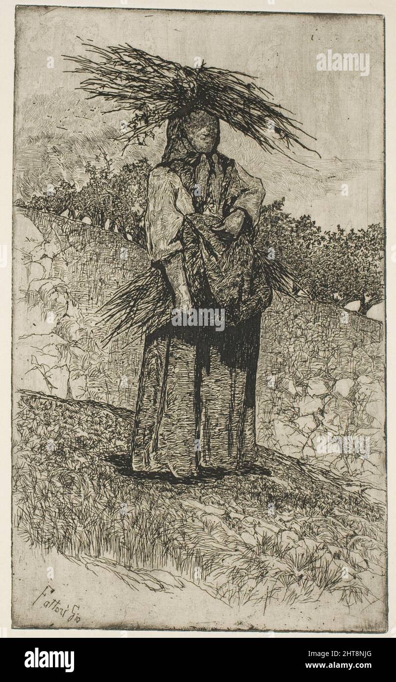 Boscaiola, n.d. Foto Stock