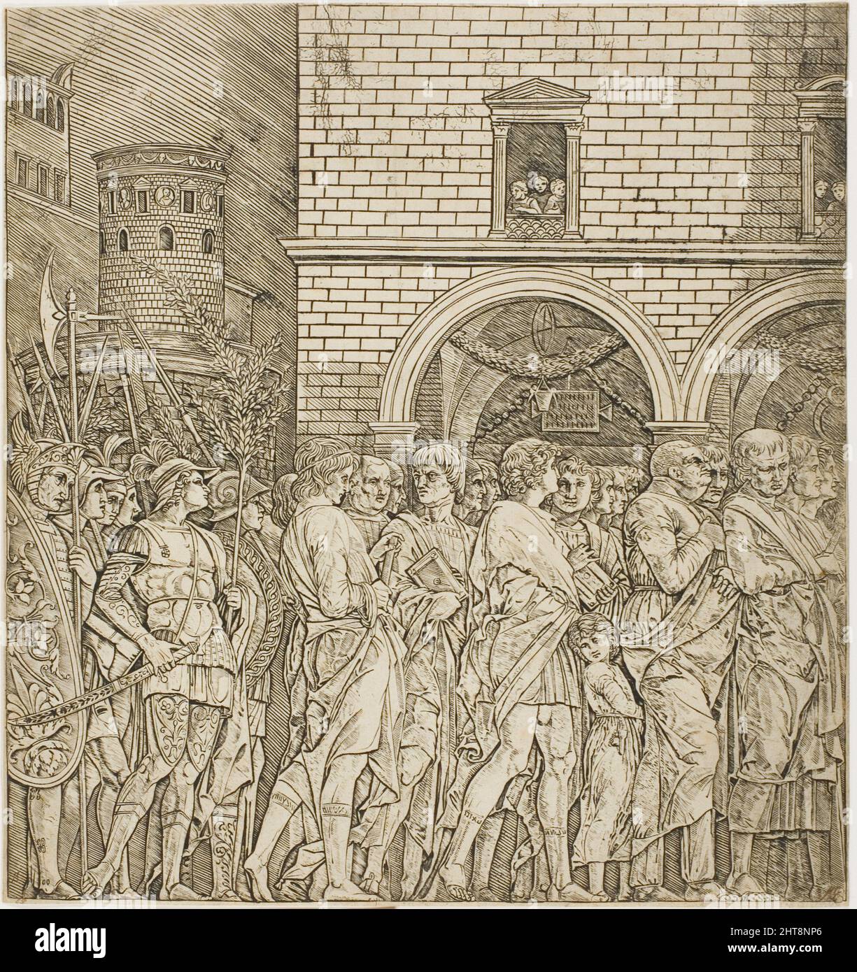 I senatori, da Triumph di Cesare, c.1495. Foto Stock