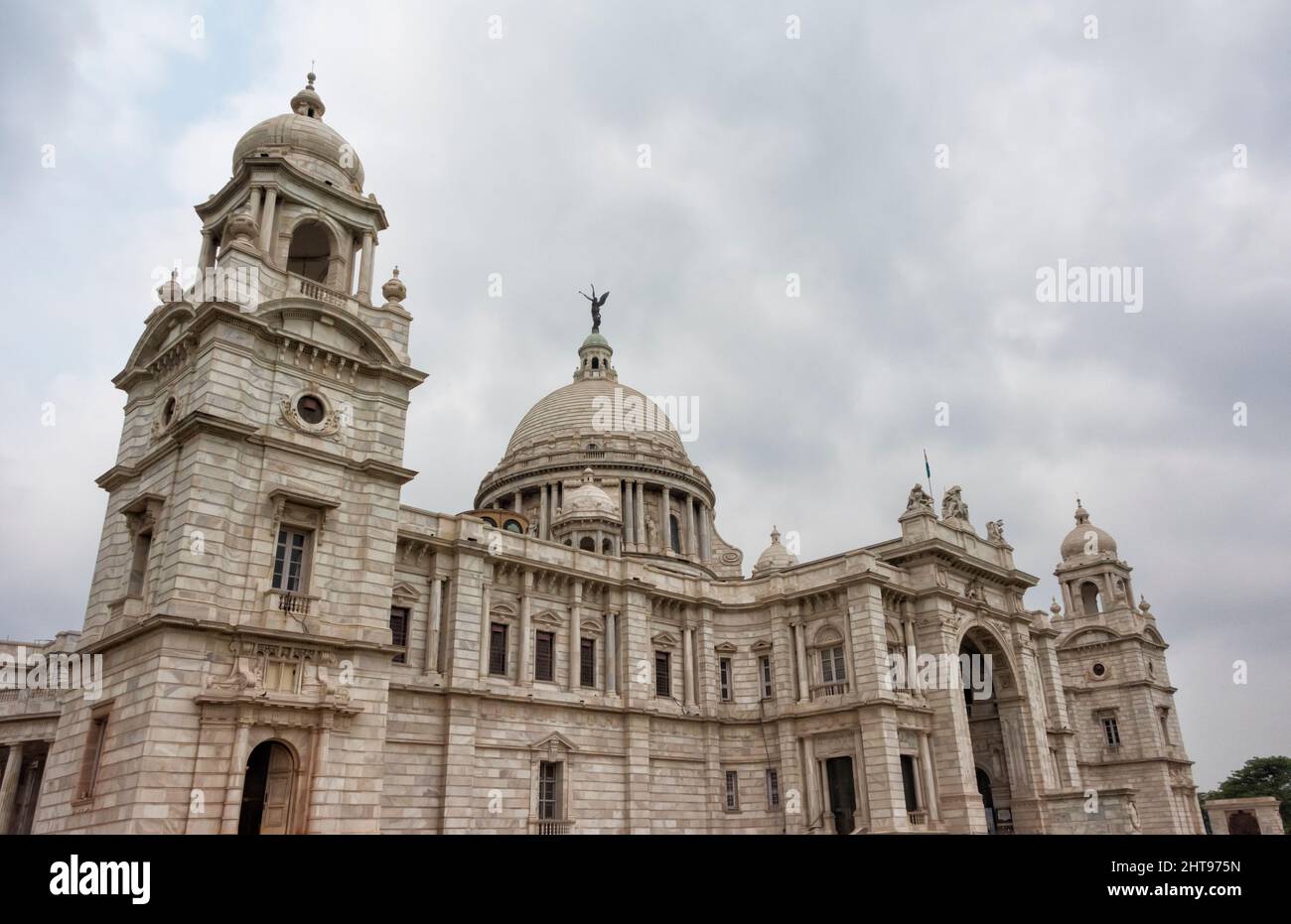 Victoria Memorial, Calcutta, West Bengal, India Foto Stock