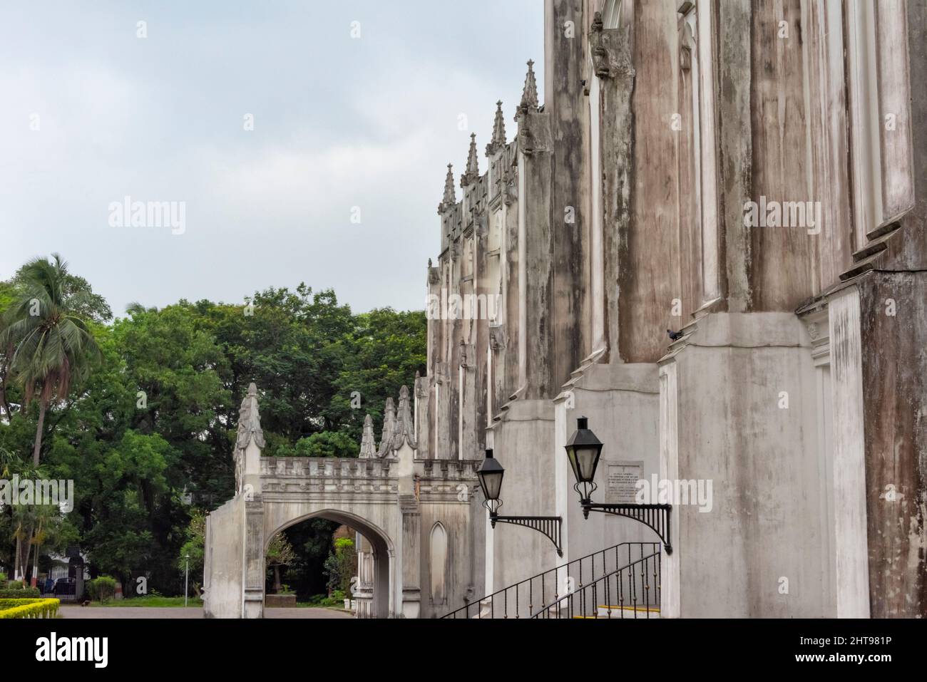 Cattedrale di San Paolo, Kolkata, Bengala Occidentale, India Foto Stock