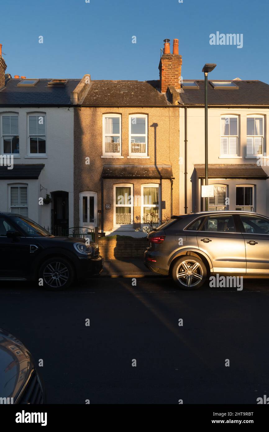 Teddington è un sobborgo situato nella zona sud-occidentale di Londra, nel comune di Richmond upon Thames Foto Stock