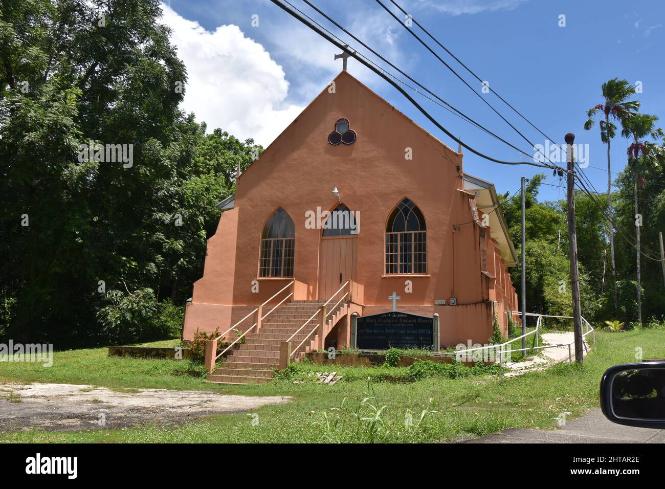 Manzanilla, Trinidad e Tobago - 26 settembre 2020: Chiesa Anglicana di Santa Maria Maddalena. Foto Stock