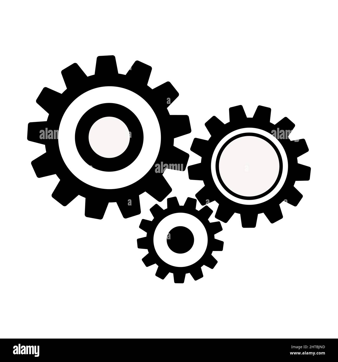 Icona astratta vettoriale sul bianco, illustrazione isolata per grafica e web design. Semplice simbolo piatto. Illustrazione Vettoriale