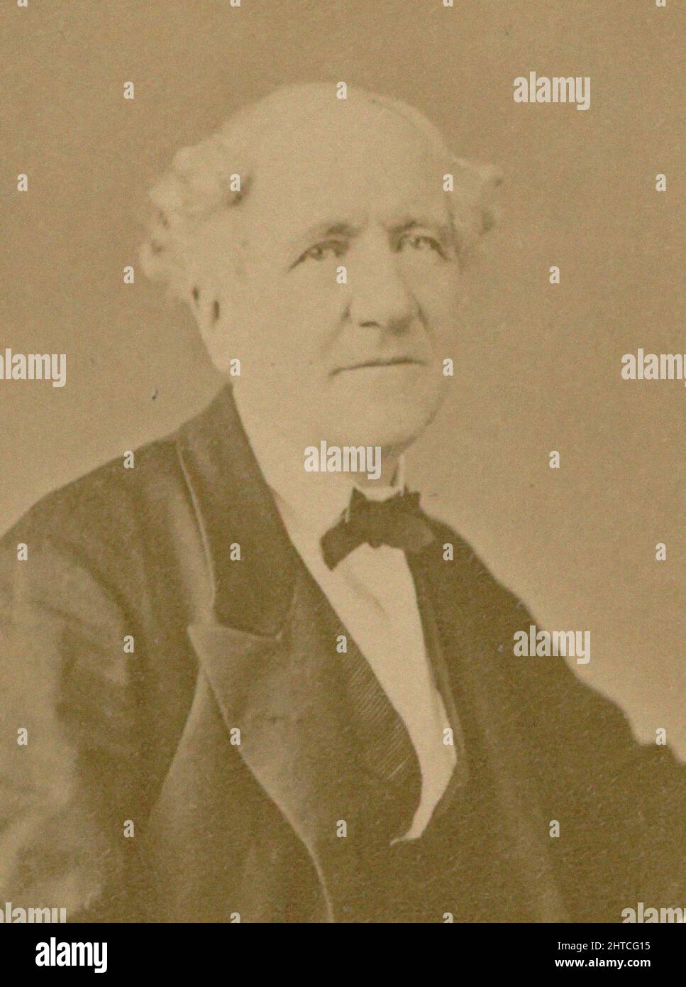 Ritratto di Mathurin-Augustin Balthazar Barbereau (1799-1879), 1879. Collezione privata. Foto Stock