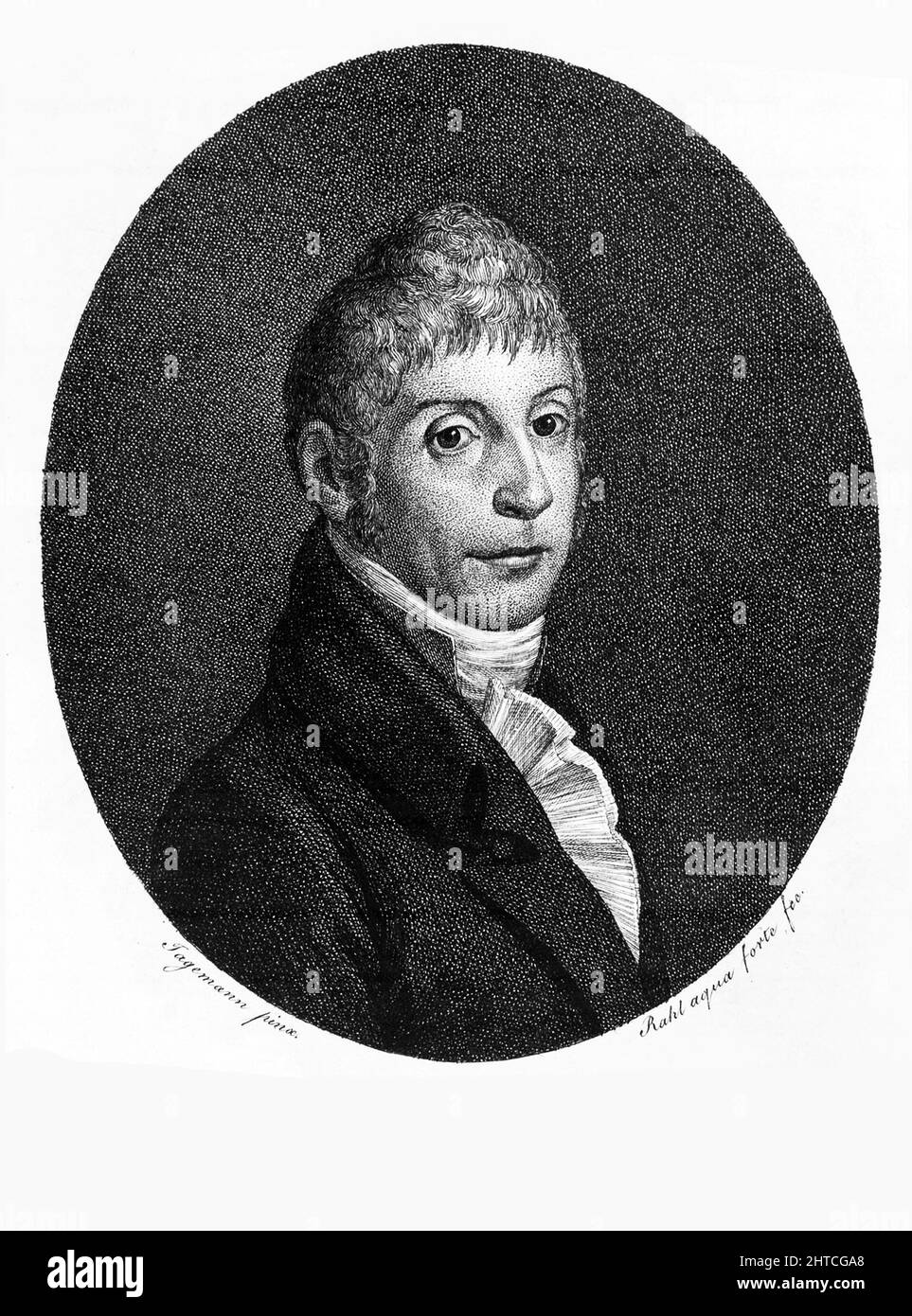 Ritratto del compositore Anton Eberl (1765-1807), c.. 1800. Collezione privata. Foto Stock