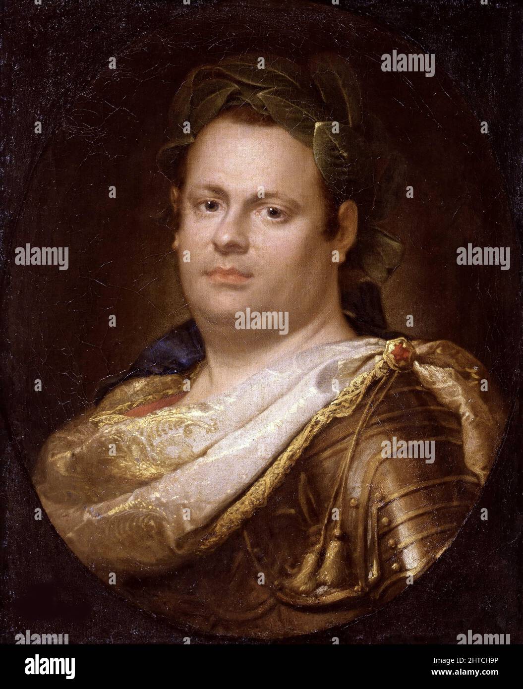Imperatore Vitellio, 1702. Trovato nella Collezione dell'Accademia Carrara di Bergamo. Foto Stock
