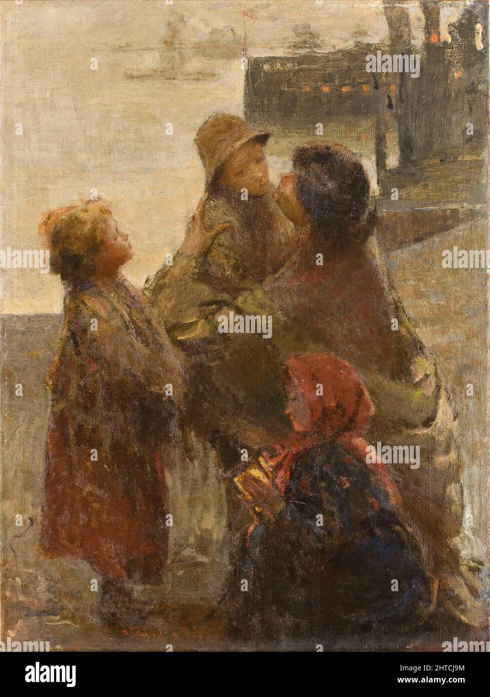 Ricordati della mammà, c.. 1903. Collezione privata. Foto Stock