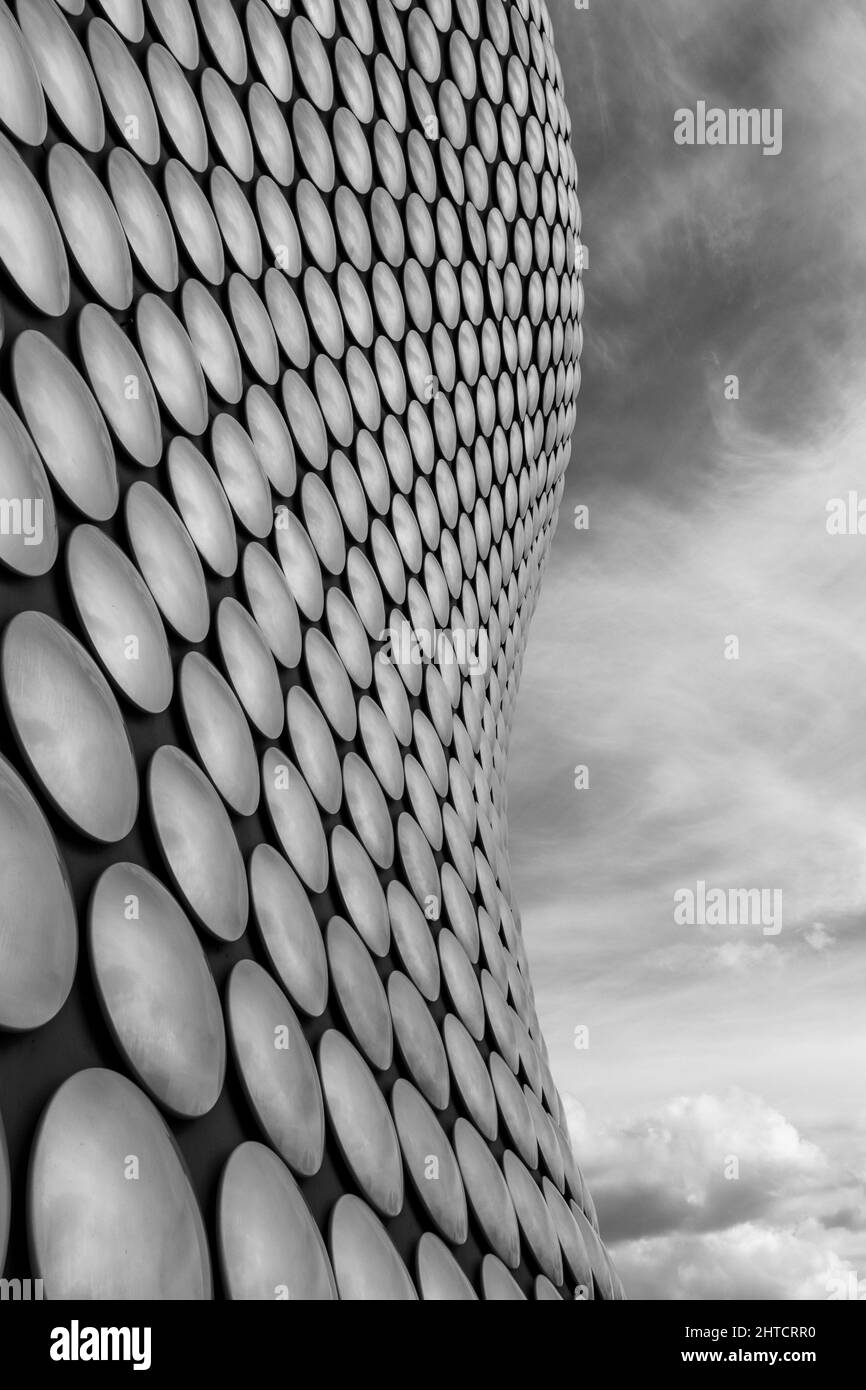 Dettagli del Selfridges Building a Birmingham, Inghilterra, Regno Unito Foto Stock